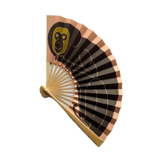 Japanese Zodiac Monkey Fan Japanese Zodiac Monkey Fan