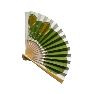 Japanese Zodiac Rat Fan Japanese Zodiac Rat Fan