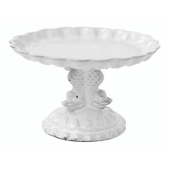 Astier de Villatte Dauphin Dish on Stand