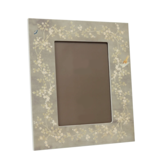 Chinoiserie Grey Frame