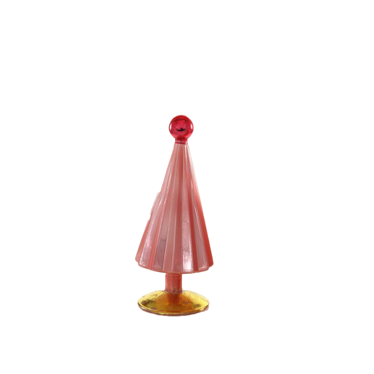 Small Set Pink & Red Pleated Tree