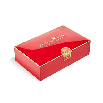 Louis Sherry Truffle Tin 12-Piece, Vreeland Red