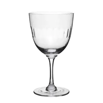 Crystal Lens Design Wine Glass