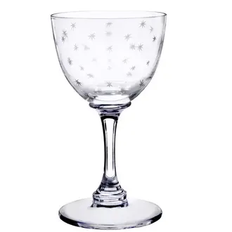 Stars Design Liqueur Glass Stars Design Liqueur Glass