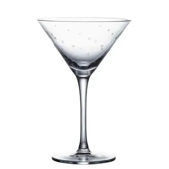 Stars Martini Glass