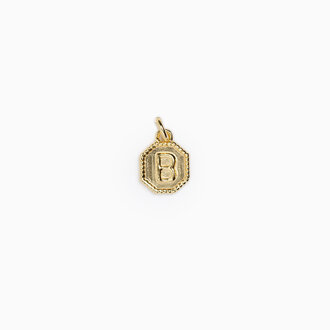 Alphabet Octagon Charm Alphabet Octagon Charm