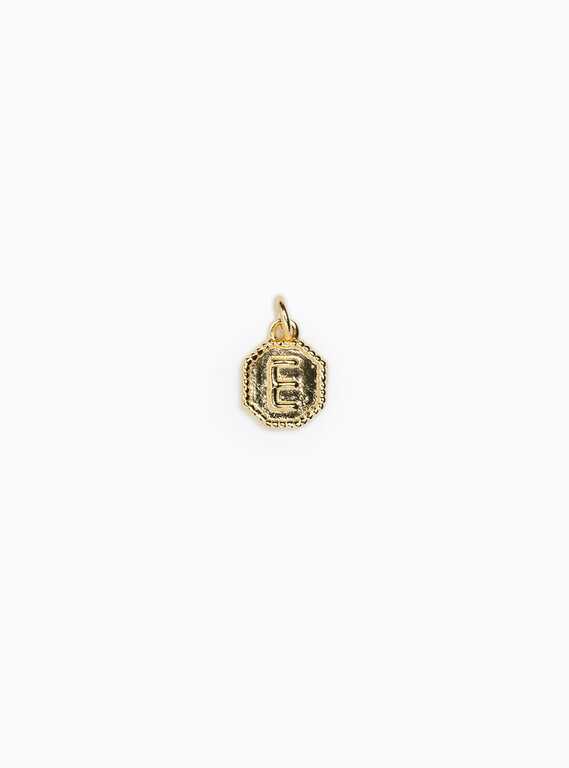 Alphabet Octagon Charm