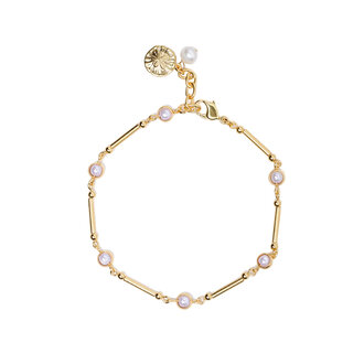 Fallen Aristocrat Round Pearl Chain Bracelet Fallen Aristocrat Round Pearl Chain Bracelet