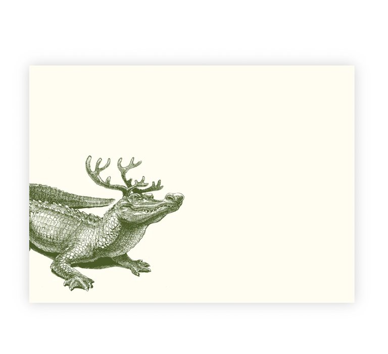 Alexa Pulitzer Christmas Gator A6 Notes