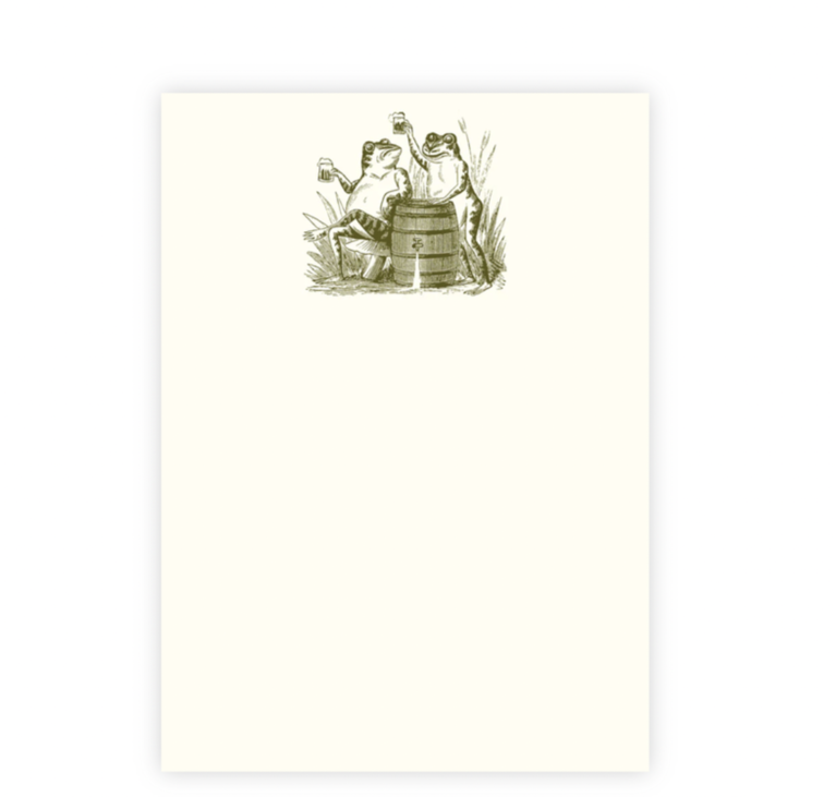 Alexa Pulitzer Toasting Toads A6 Notes