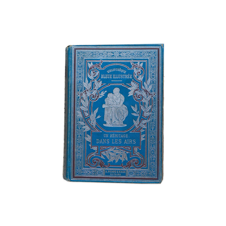 Antique French Blue Books, 19th Century