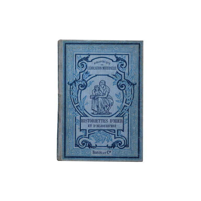 Antique French Blue Books, 19th Century