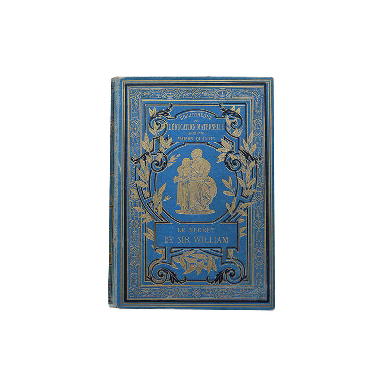 Antique French Blue Books, 19th Century