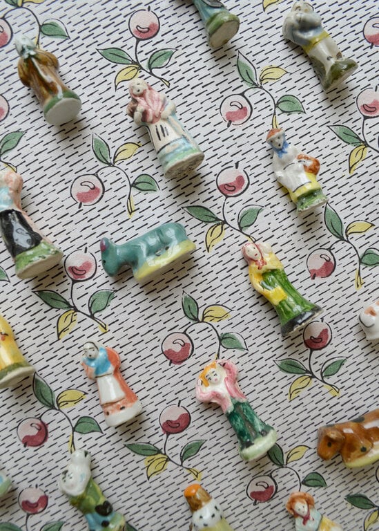 Galette de Rois (King Cake) Ceramic Figures