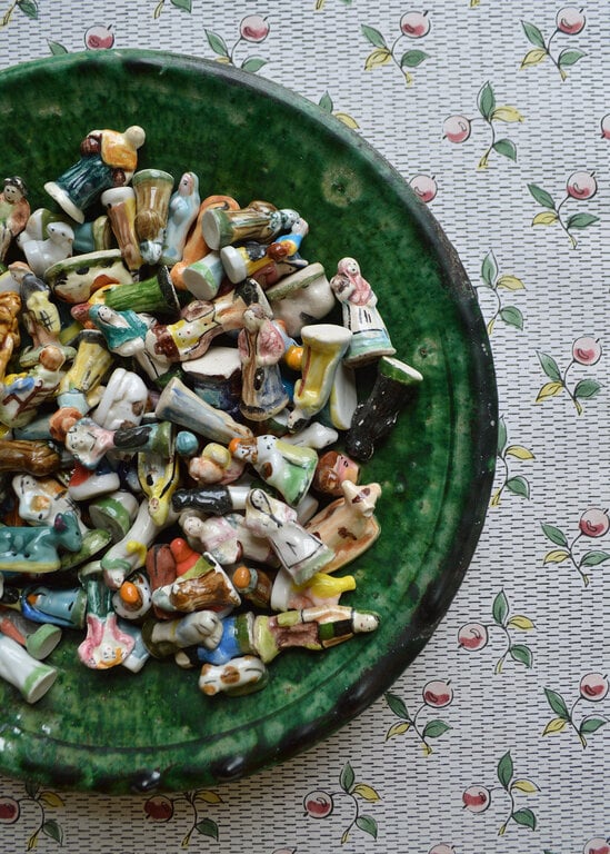 Galette de Rois (King Cake) Ceramic Figures