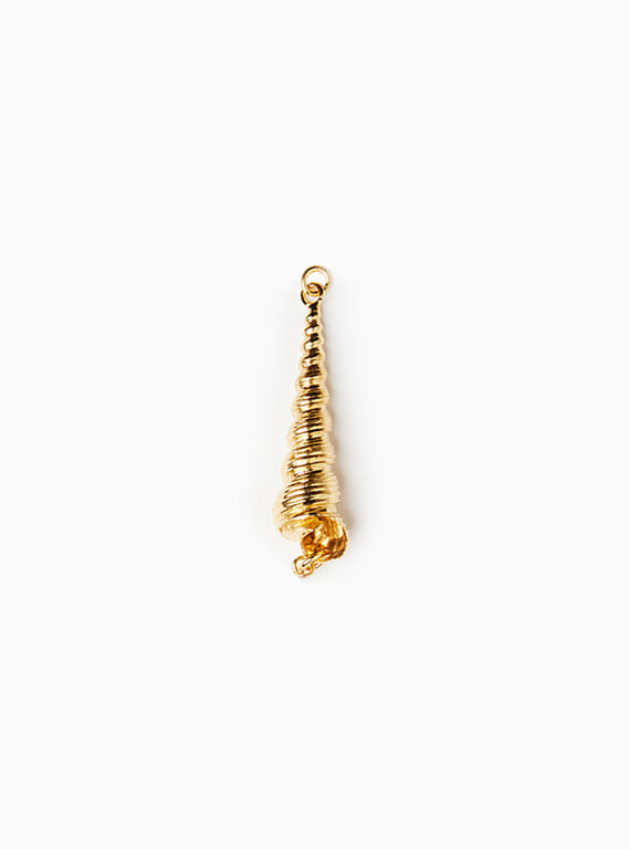 Spiral Shell Charm