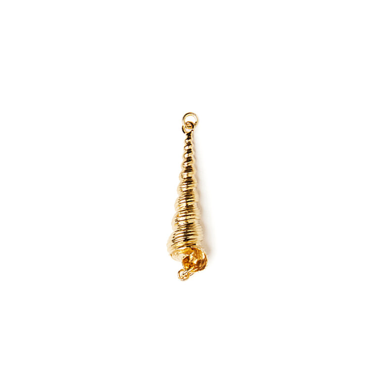 Spiral Shell Charm