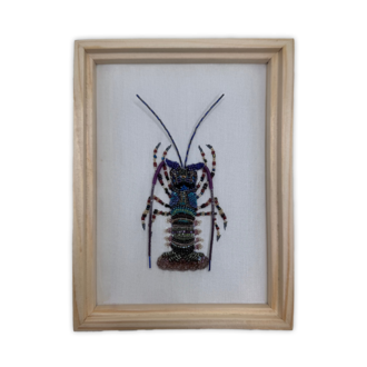 Spiny Beaded Lobster Beaded Art