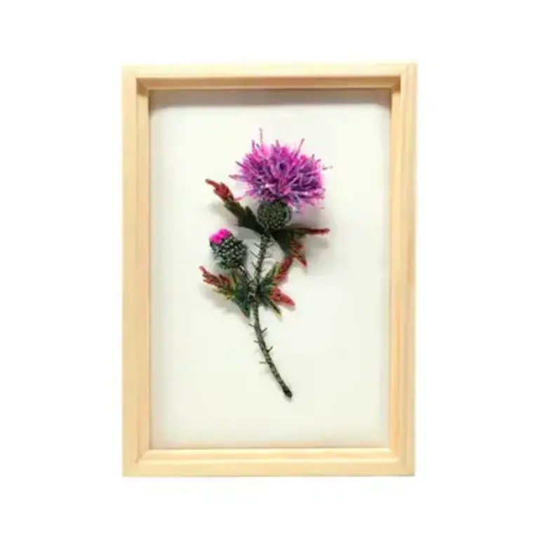 Thistle Beaded Art