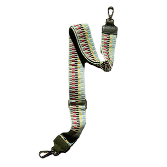 Braided Kaki Green Shoulder Strap