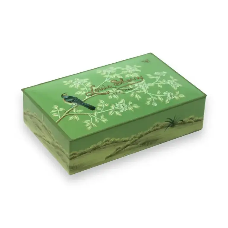 Louis Sherry Truffle Tin 12-Piece, Gated Garden by Gracie Studios