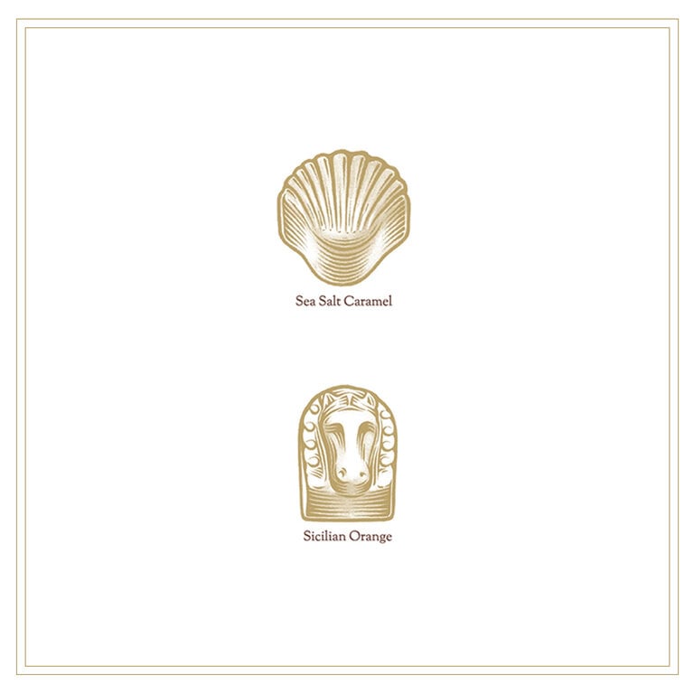 Louis Sherry Truffle Tin 2-Piece, Draper Pink