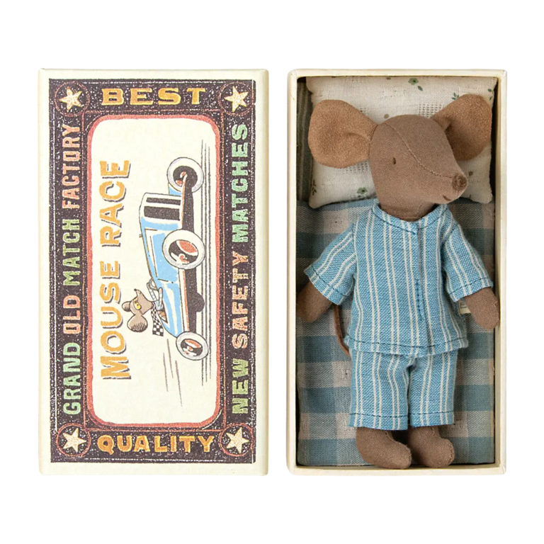 Maileg Big Brother Mouse in Matchbox