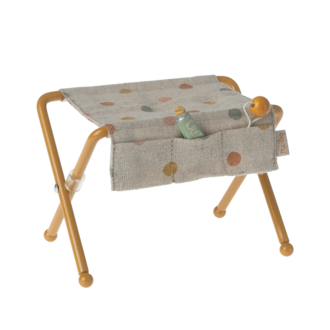 Maileg Mouse Sized Ocher Nursery Table Baby
