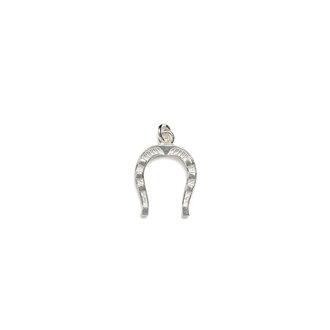Fallen Aristocrat Sterling Silver Horseshoe Charm Fallen Aristocrat Sterling Silver Horseshoe Charm