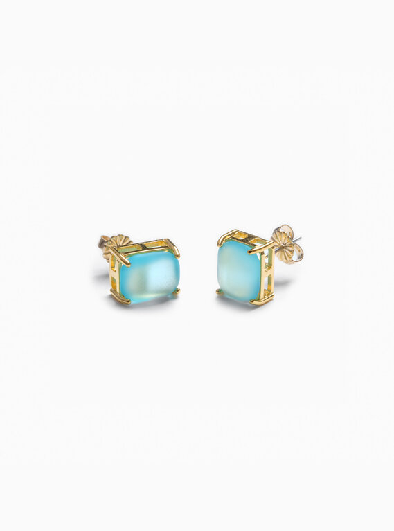 Fallen Aristocrat Pebble Post Hortensia Earring