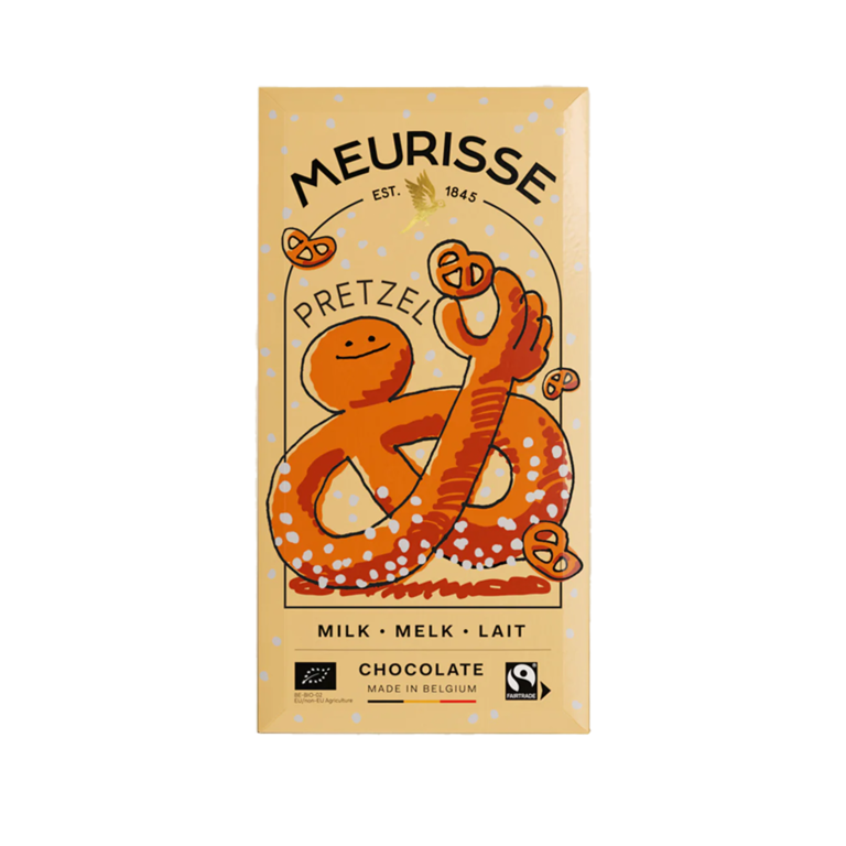 Meurisse Pretzel & Milk Chocolate