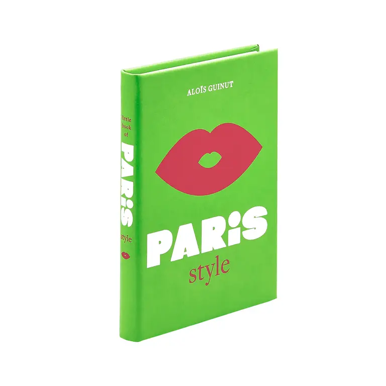 Little Book of Paris Style Lime Green Book