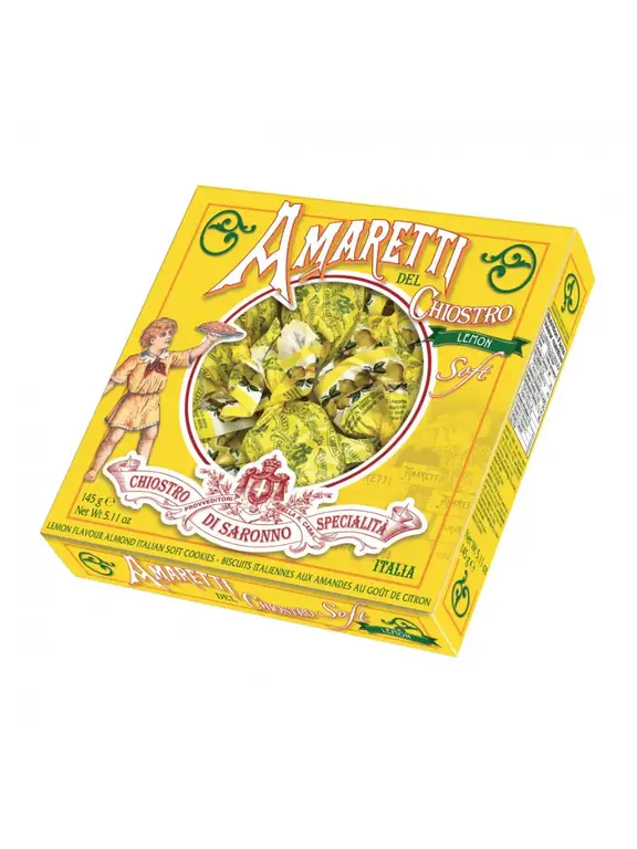 Soft Lemon Amaretti di Saronno 145g Cookies