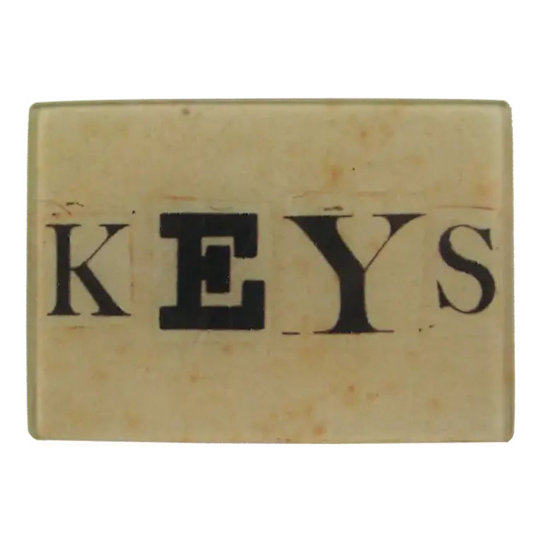 John Derian Keys Tiny Rect. Tray