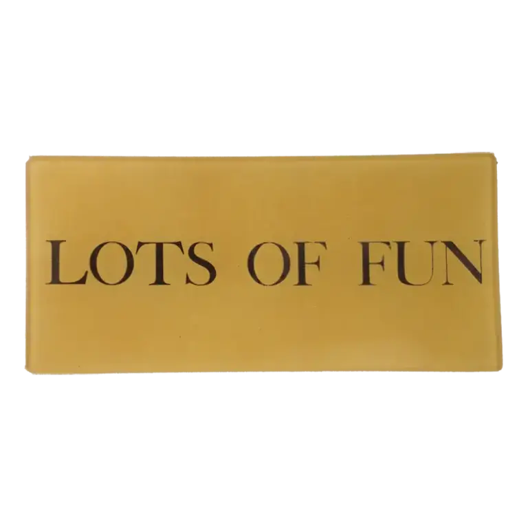 John Derian Lots Of Fun 3.5x7 Rect. Tray