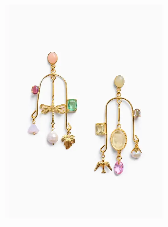 Fallen Aristocrat Tuileries Chandelier Earrings