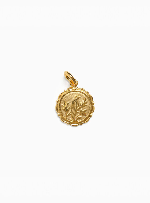 Fallen Aristocrat Oiseau Coin Charm