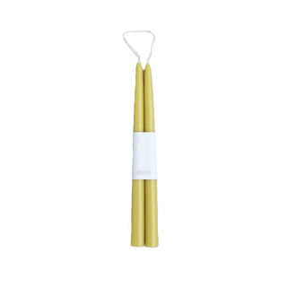 Citrine Taper Candle