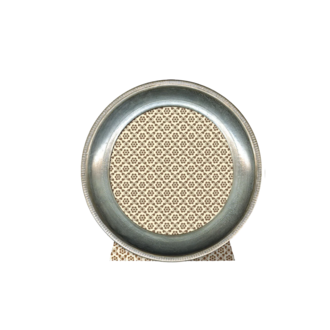 5" Round Silver Leaf Frame 5" Round Silver Leaf Frame