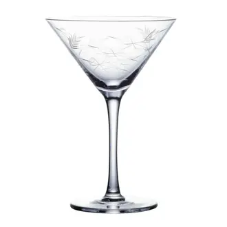 Fern Martini Glass