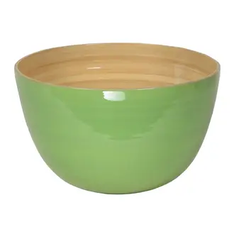 Pastel Green Bamboo Mixing Bowl