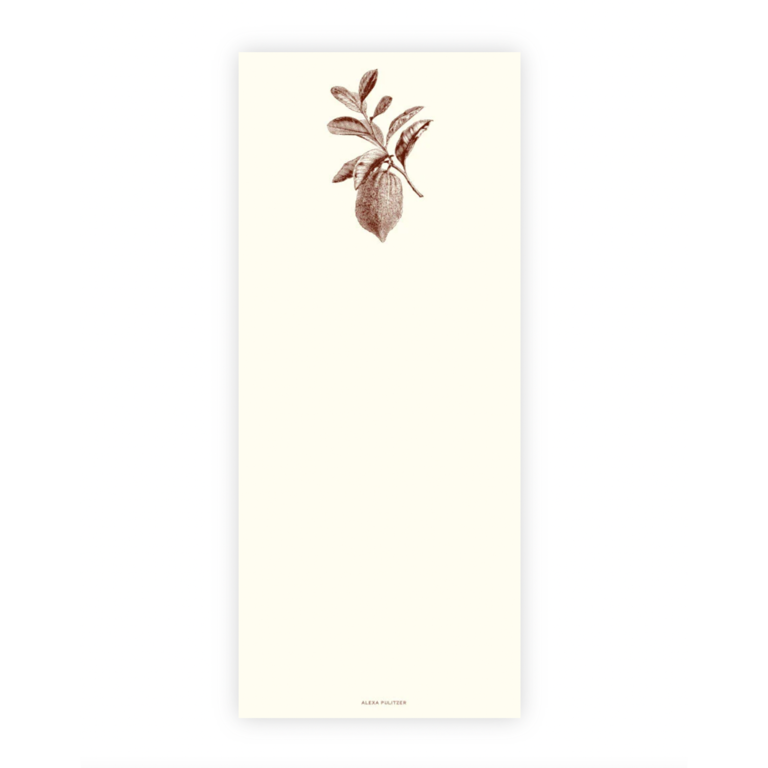 Alexa Pulitzer Lemon Long Pad