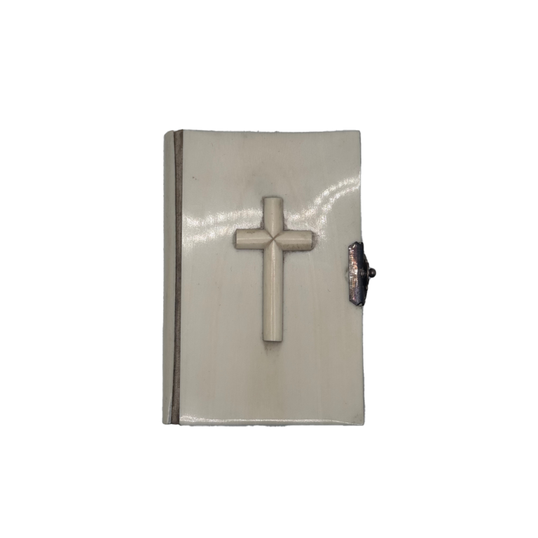 Antique French Late 1800s Crucifix Ivory Missel