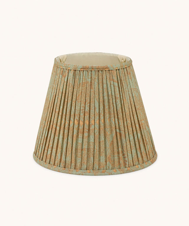 Kiara Cotton Aliya Green 9.8" Lampshade