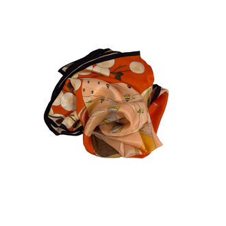 Lanterns Over the City Silk Scarf