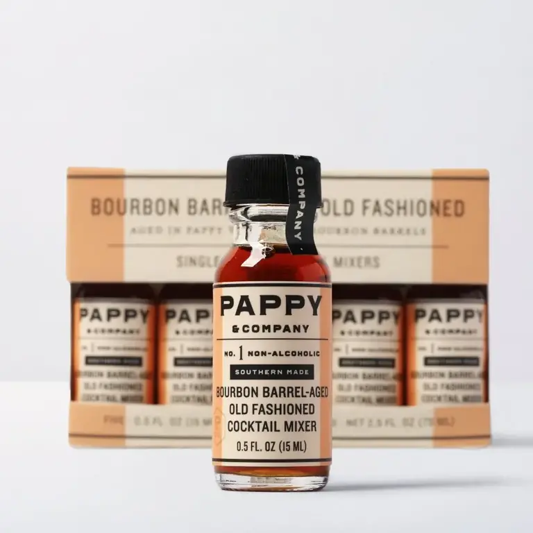 Single Serve Pappy Bourbon Barrel-Aged Old Fashion Mix