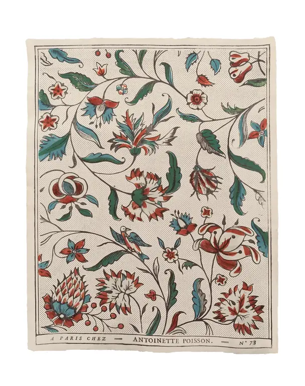 Antoinette Poisson 73A Mignonette Multi Domino Paper