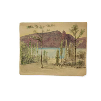 French Watercolor Sketch #2