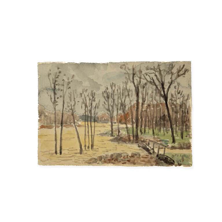 Small Watercolor 4.5" x 3"
