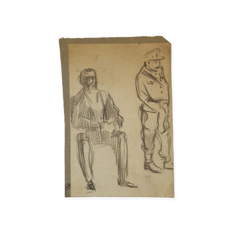 French Watercolor Sketch #7